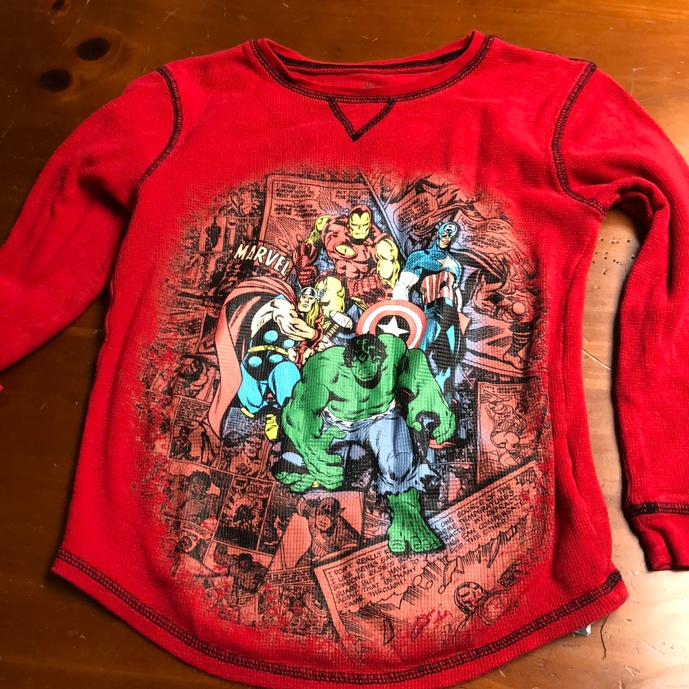 Marvel long sleeve shirt
